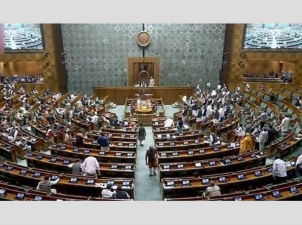 Lok Sabha proceedings adjourned till March 9 Uproar in the House over demand for Union Minister Hardeep Puris resignation